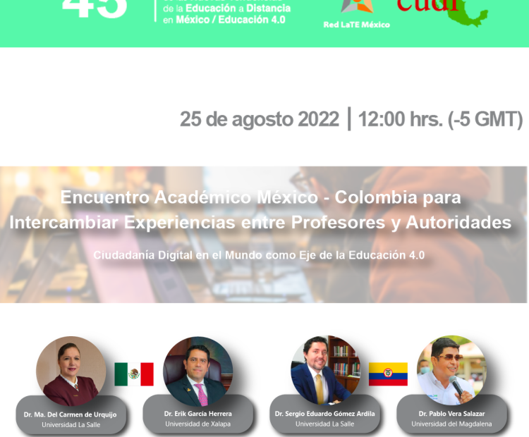 Jornada 45 Ciudadanía digital en el mundo como eje de la Educación 4.0